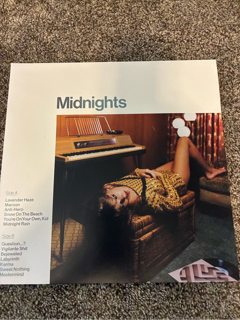 Taylor Swift Midnights vinyl album Jade Green Edition